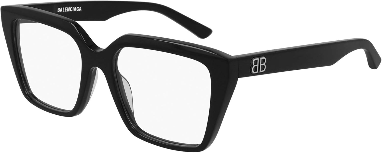Balenciaga Lunettes de Vue BB0130O Black 53/17/145 femme
