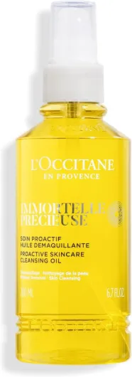 L'OCCITANE - Huile démaquillante Immortelle Précieuse - 200 ml - Premiers signes de l'âge - Fabriqué en France
