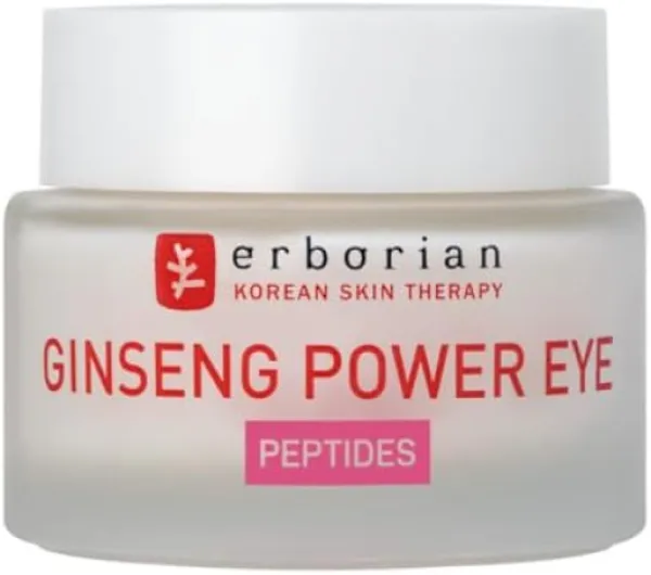 Erborian - Ginseng Power – Soin Visage & Yeux Lissant Anti-Âge - Lutte contre les Rides et les Ridules - Cosmétique Coréen 15 ml (Lot de 1)