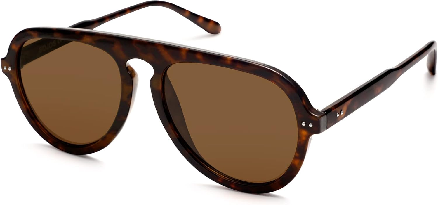 Lunettes de Soleil Rétro Femmes Hommes Vintage Plastique Mode UV400 Protection Lunettes de Soleil SJ2255 Tortue