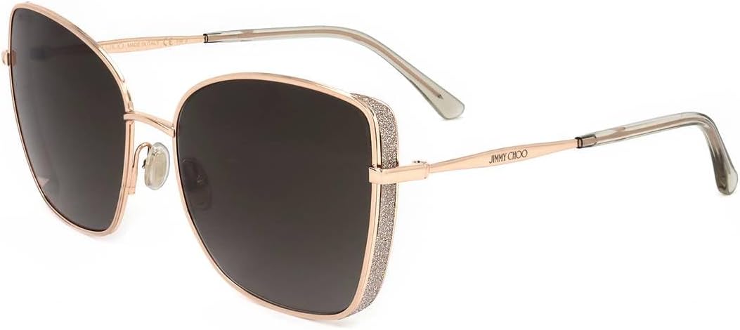 Lunettes de Soleil Jimmy Choo ALEXIS/S DDB GOLD COPPER 59/18/145 Femme