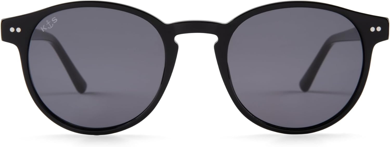 Kapten & Son Lunettes de soleil Marais - Unisexe - Lunettes de soleil élégantes avec monture esthétique en acétate de haute qualité - Protection fiable contre le soleil et les UV - Largeur de la All Black
