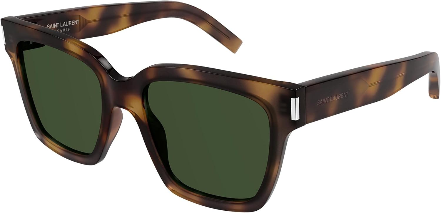 Saint Laurent Lunettes de Soleil SL 507 Havana/Green 54/19/145 unisexe