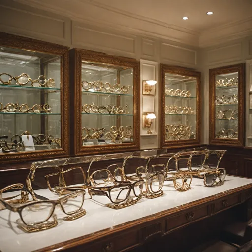 Élégance et sophistication avec les montures optiques signées Balmain