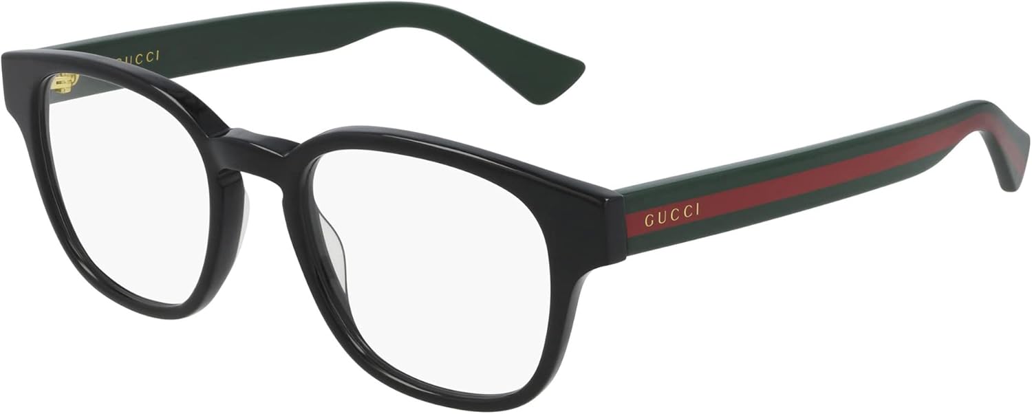 Lunettes de Vue Gucci GG0927O Black Green Logo 49/19/145 homme