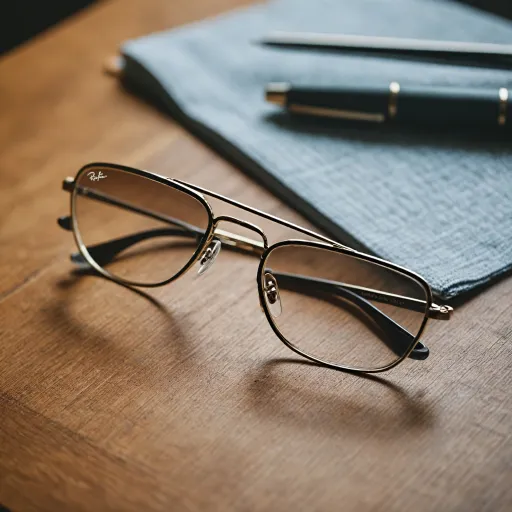 L'élégance des lunettes optiques de luxe Ray-Ban
