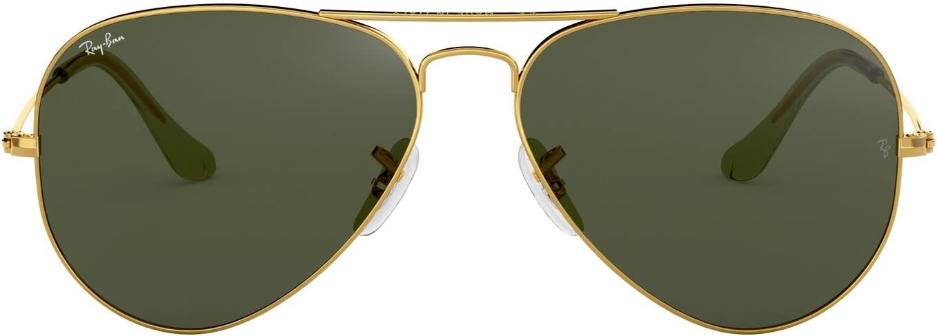 Ray-Ban - Lunettes de Soleil - RB3025 Aviator Metal Aviator 58 mm Or (L0205)