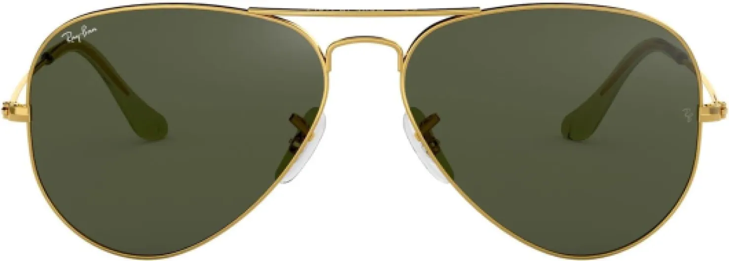 Ray-Ban - Lunettes de Soleil - RB3025 Aviator Metal Aviator 58 mm Or (L0205)