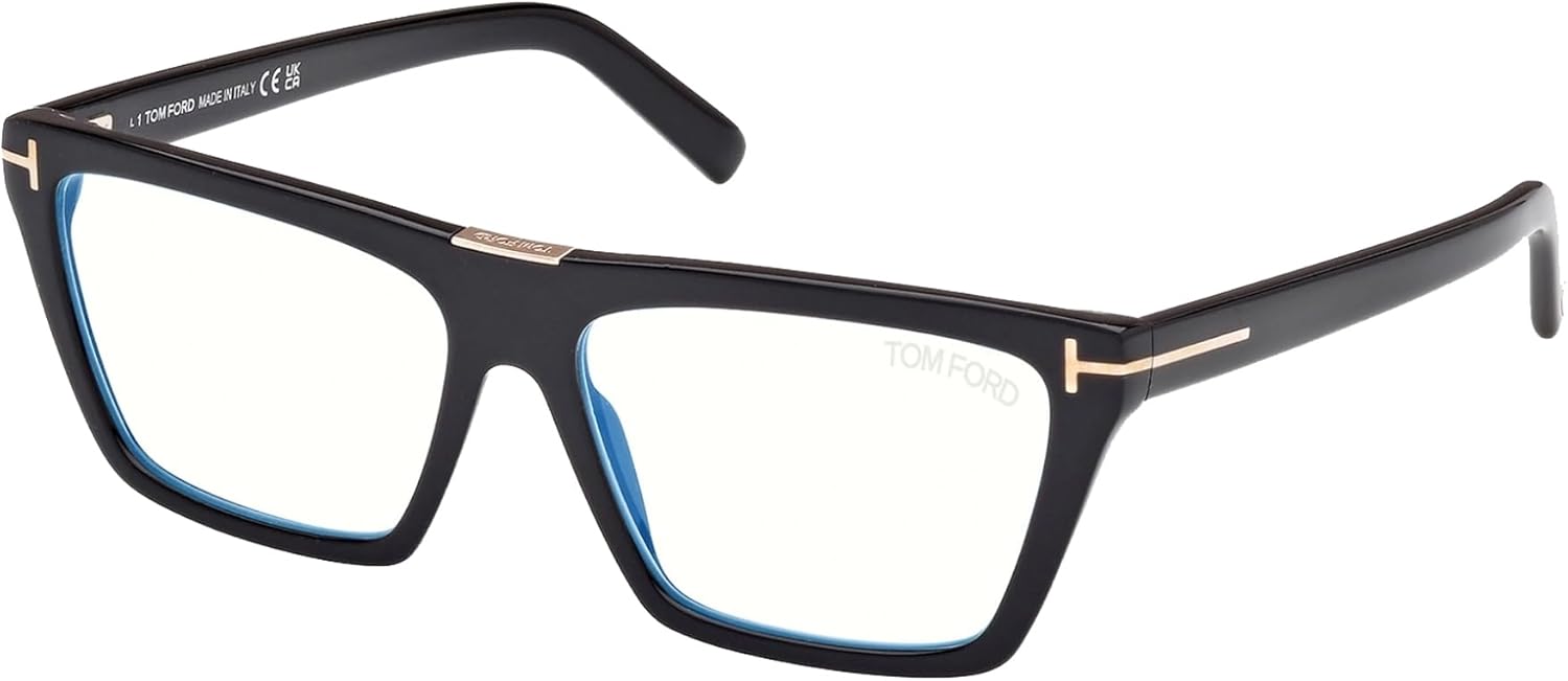 Tom Ford Cadre optique FT5912-B 001 Femme couleur Noir taille 57 mm