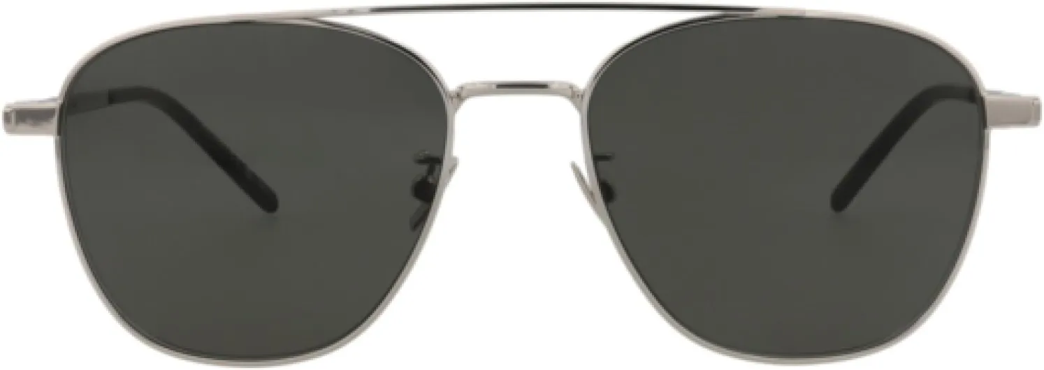 Saint Laurent Lunettes de Soleil SL 531 Silver/Grey 55/18/145 unisexe adulte