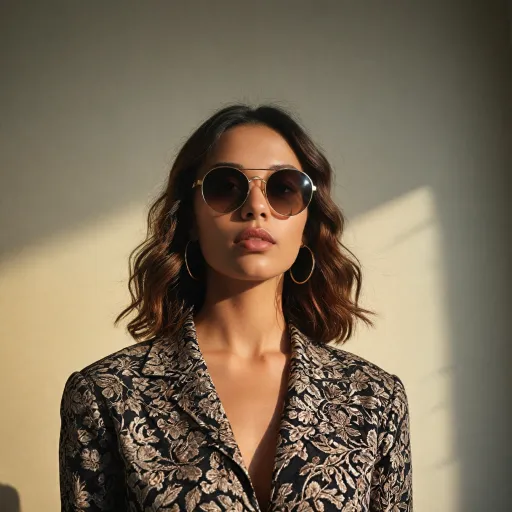 L'élégance des lunettes oversize signées Fendi