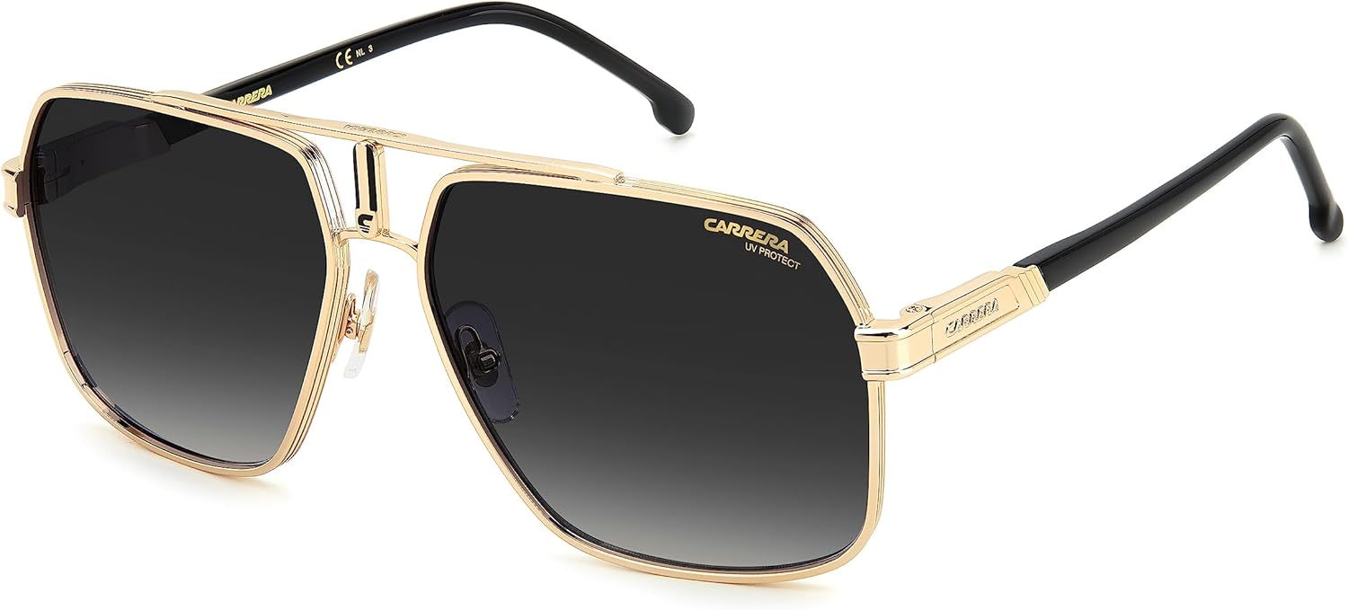 Carrera Sunglasses Mixte 62/15/145 Black/Dark Grey Shaded