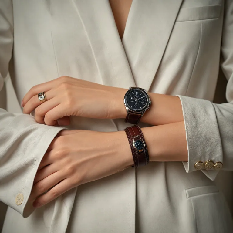 L'élégance intemporelle de la manchette en cuir signée Hermès