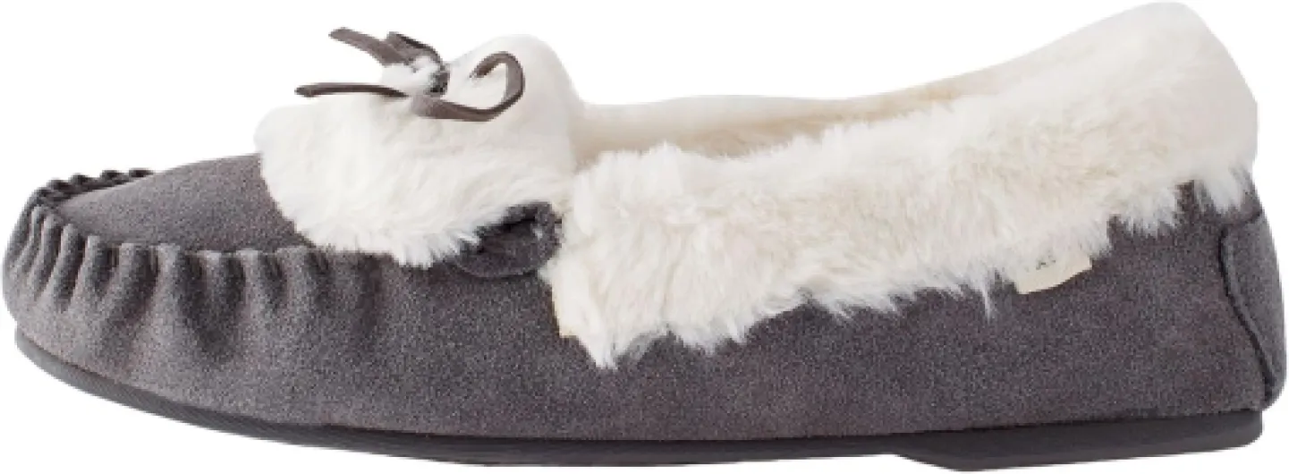 Chaussons Style Mocassins en Daim 38 EU Gris