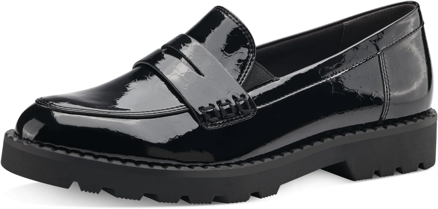 Damen Slipper 1-24312-41 MocassinFemme 40 EU Black Rose Met