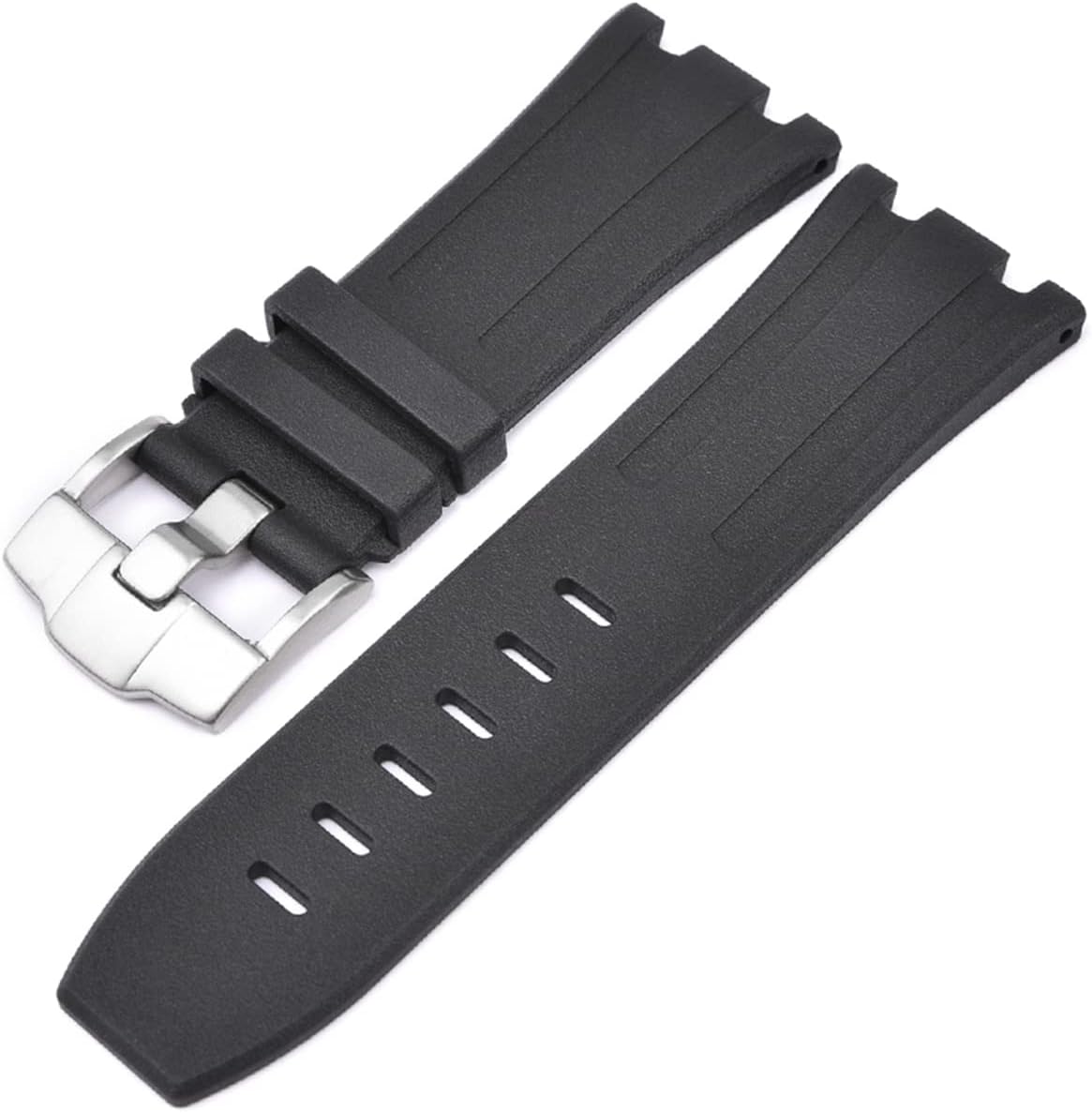 BBZ 28MM Bracelets sport compatibles avec Audemars Piguet 15703 15710 26703 black AP 26MM