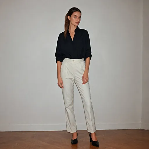 Le pantalon tailleur The Row : l’élégance minimaliste au service du style