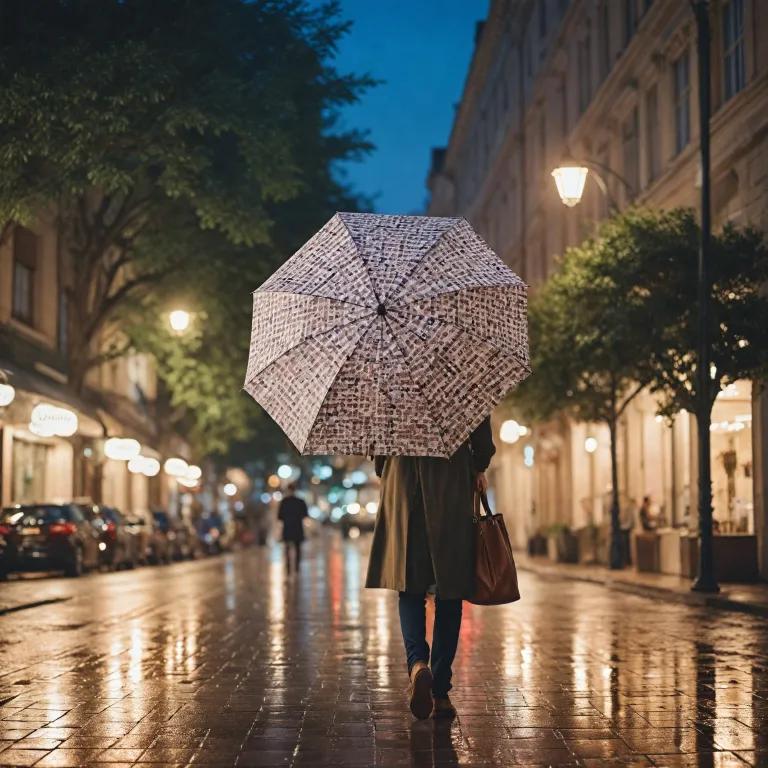 Le parapluie luxe Burberry Icon : l’accessoire chic pour affirmer son style sous la pluie
