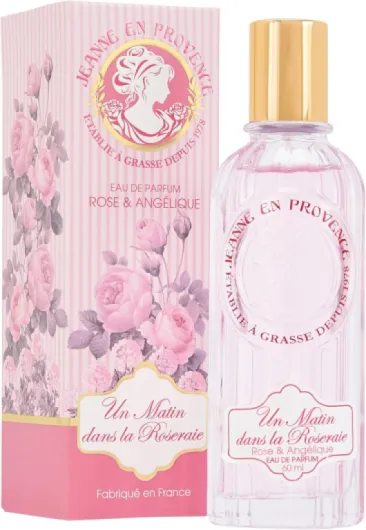 Eau De Parfum Boisée Et Floral Femme - Un Matin Dans La Roseraie - Ingrédients D'Origine Naturelle - Fabriqué En France - Flacon 60 ml