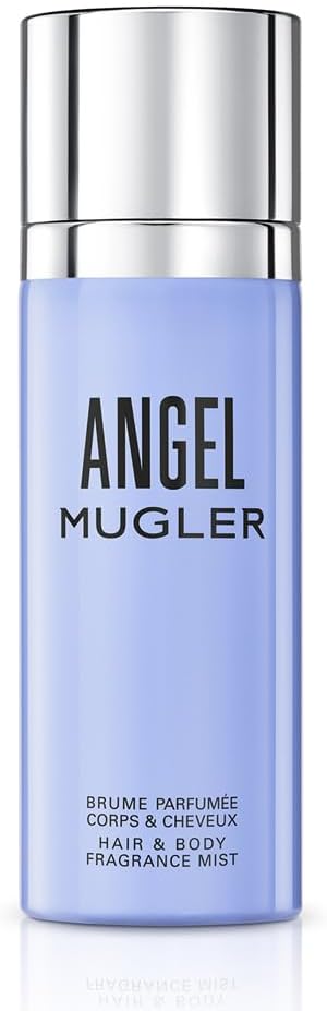 MUGLER ANGEL Parfum Brume Cheveux et Corps, Parfum pour Femme Ambré Gourmand, Brume pour Femme 100 ml