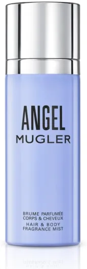 MUGLER ANGEL Parfum Brume Cheveux et Corps, Parfum pour Femme Ambré Gourmand, Brume pour Femme 100 ml