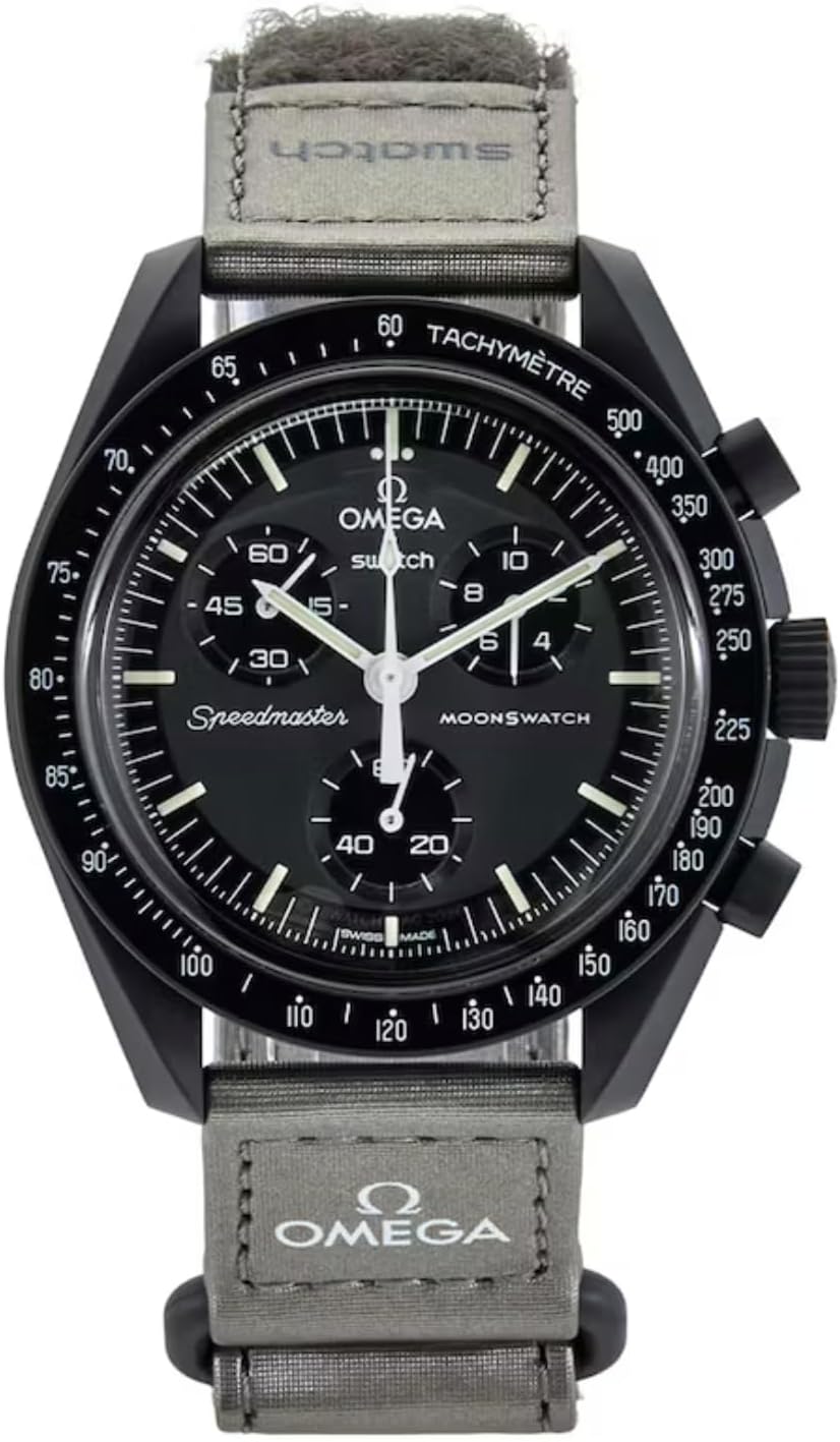 Swatch Montre Bioceramic Mission to Mercury, unisexe, gris, Classique