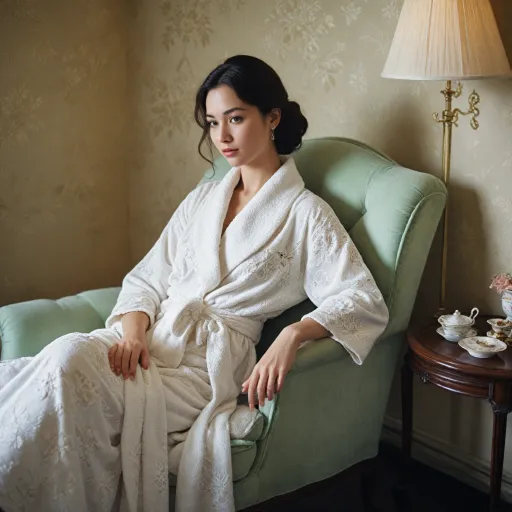 Le raffinement du peignoir de luxe Yves Delorme : l’élégance à la française dans l’intimité