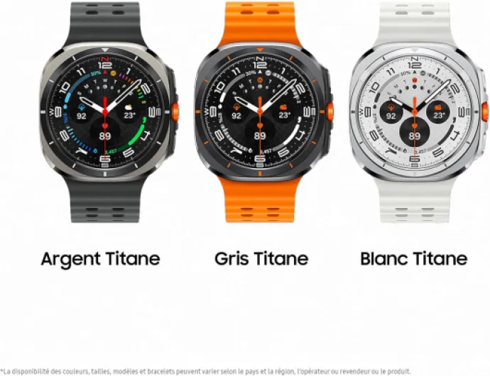 Galaxy Watch Ultra, Montre Connectée Intelligente, Suivi de Santé, Suivi Sportif, 47mm, 4G, Blanc Titane, Galaxy AI, Chargeur secteur inclus (Version FR) [Exclusivité Amazon]