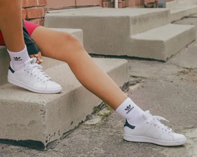 Originals Stan-Smith FX7520, Baskets kid unisex, cloud white 44 EU Blanc Running White Running White New Navy