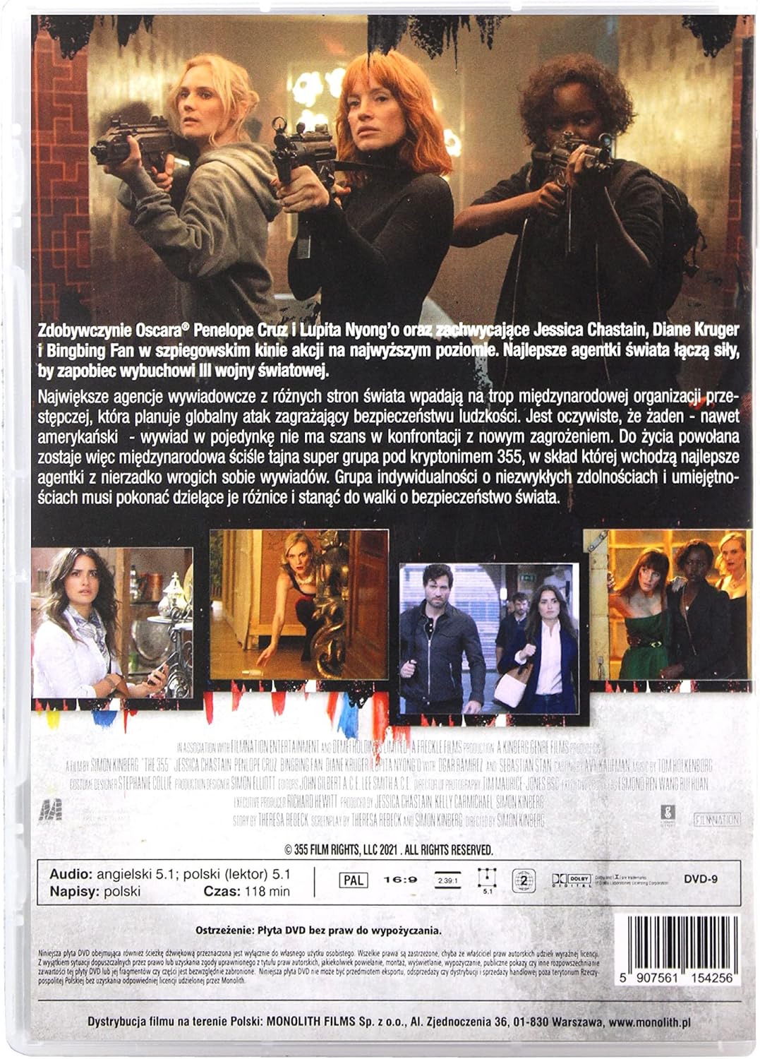 The 355 [DVD] (IMPORT) (Pas de version française)