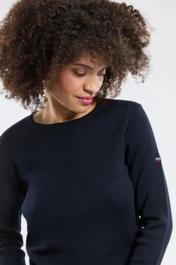 Armor Lux Pull en Laine et Acrylique PONTIVY 40 Rich Navy