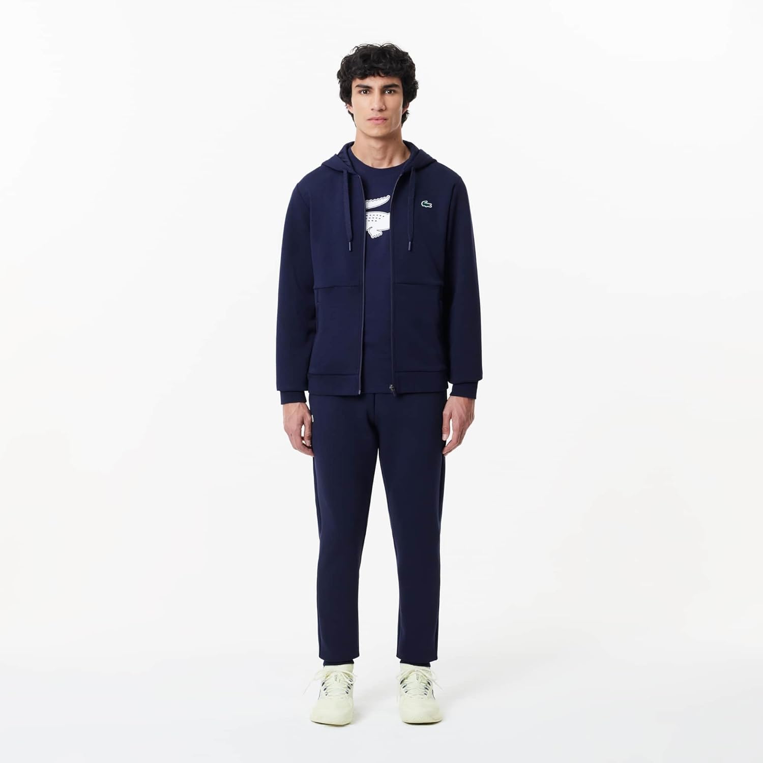 Sport T-Shirt Regular Fit Homme XXL Marine/Blanc