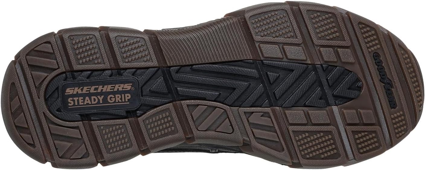 Homme Respected Swamper Botte Tendance 44 EU Chocolate Leather Duraleather Black Trim