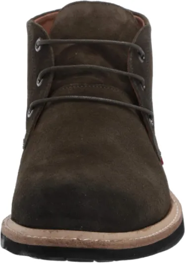 MARC JOSEPH NEW YORK Homme Bottines Chukka de Luxe en Cuir Véritable, 39.5 41 EU Daim Olive