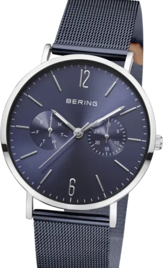 14236 Montre À Quartz pour Femme, 36 mm, Boîtier en Acier Inoxydable Et Cadran, Bracelet Milanais, Verre Saphir, 3 ATM 14236-303