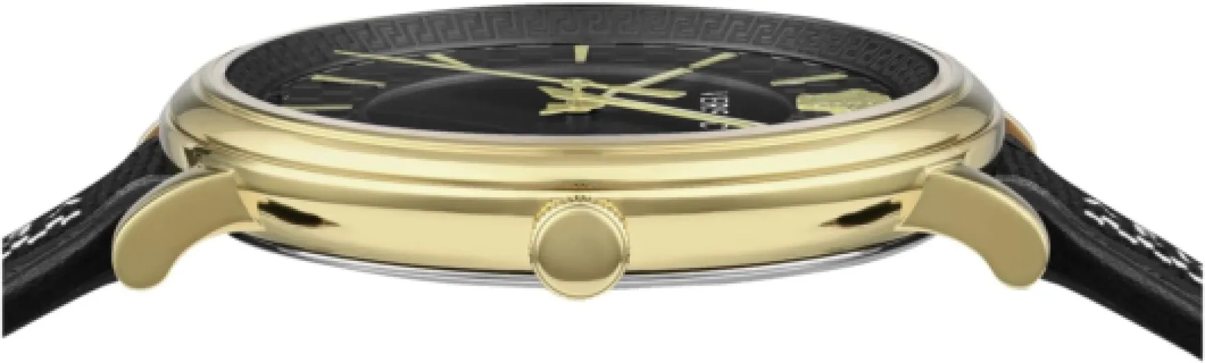 Versace V-Circle Collection Montre de luxe pour homme Doré - Ve5a01921