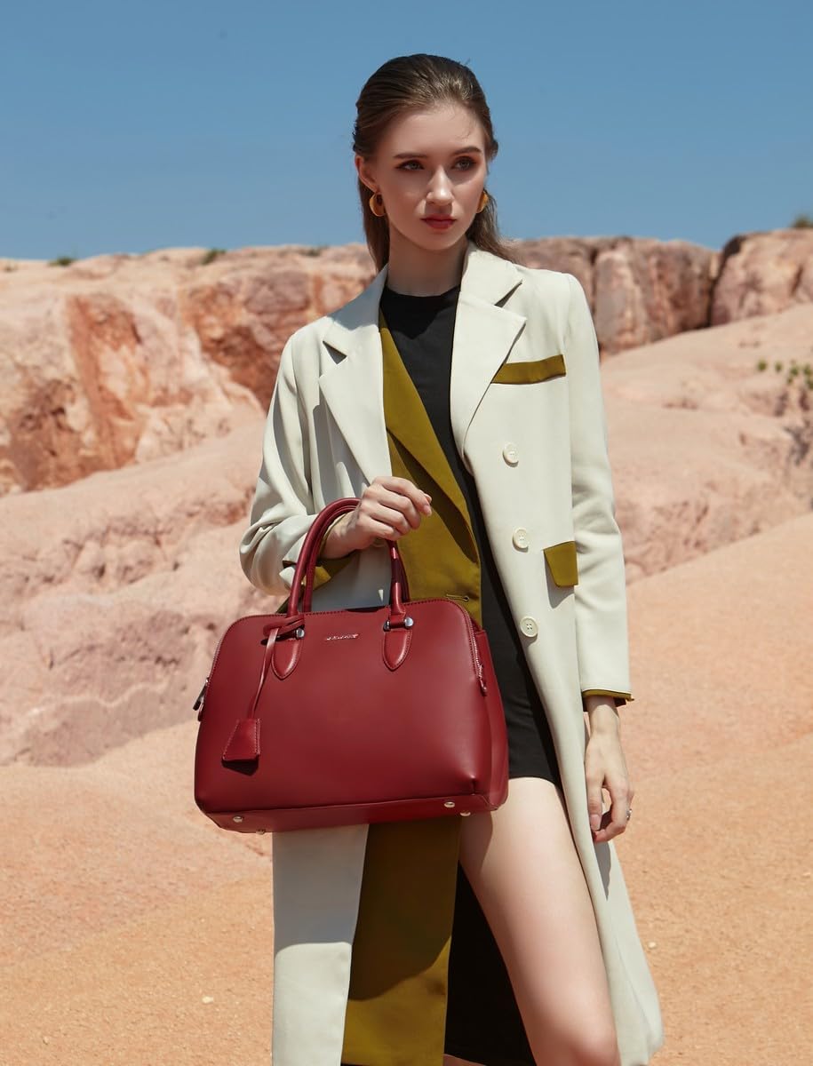 Sac à Main Femme Bugatti - Cabas Fourre-Tout Cuir PU Porté Epaule Bandoulière - Multi Poche Plusieurs Compartiments - Tote Ville Travail Elégant Classique Chic Dame - Marron Taupe