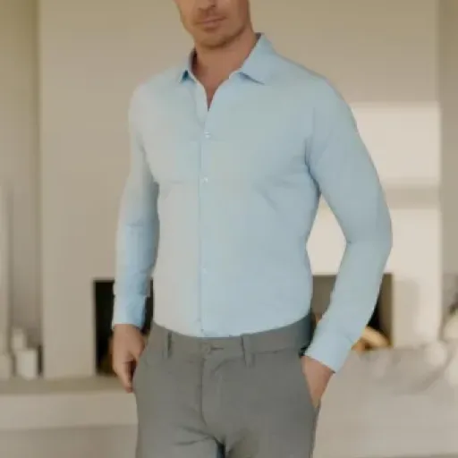 Test Chemise Homme Slim Fit Supima ELDO COLLECTION : la chemise qui ressemble à un t-shirt bien habillé