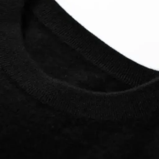 Test ZHILI Pull Homme col Rond Cachemire 4XL Noir : chaud, simple, mais avec quelques surprises