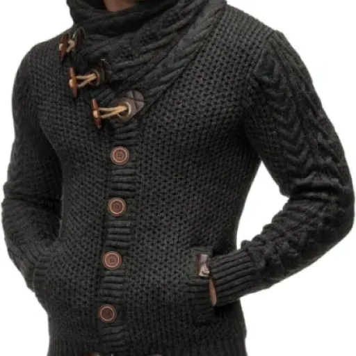 Test Leif Nelson LN4195 : le cardigan bien chaud qui mise tout sur le style