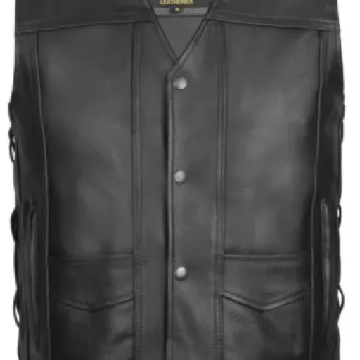 Test Leatherick Top-Grain Cuir De Vachette : le gilet biker sérieux sans vider le portefeuille