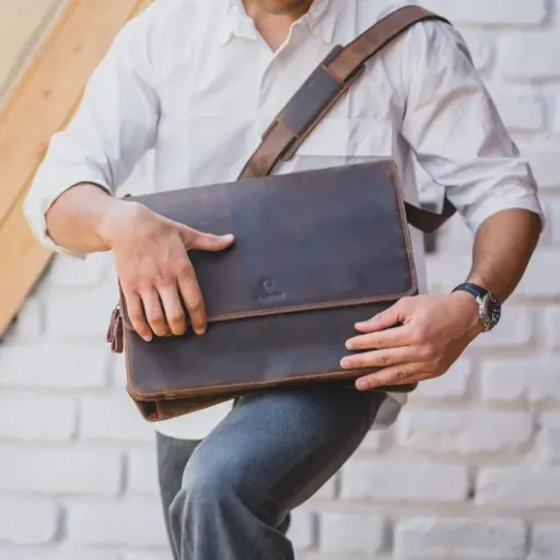 Test DONBOLSO Sac Messager New York : un sac en cuir costaud pour le boulot, pas parfait mais sérieux