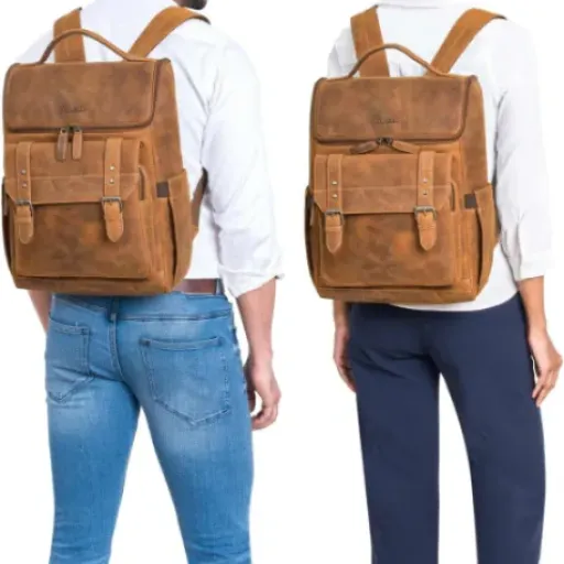 Test STILORD 'Gian' : le sac à dos en cuir qui veut remplacer votre cartable de bureau