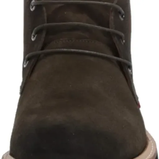 Test MARC JOSEPH NEW YORK Bottines Chukka Daim Olive : jolies pompes urbaines, confort correct mais pas pour marcher 10 km