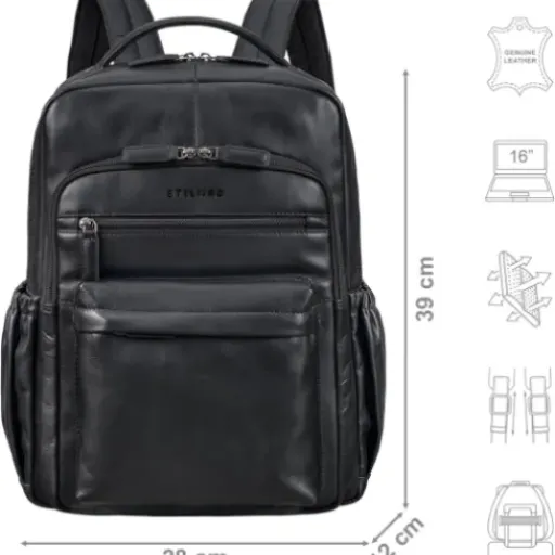 Test STILORD Hiro : le sac à dos en cuir qui fait sérieux sans être trop rigide