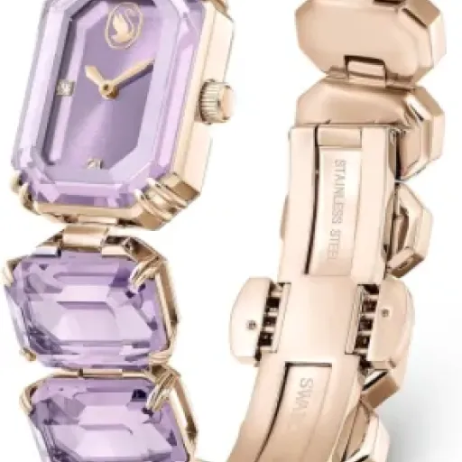Test Swarovski Millenia Watch Collection violet : la montre bijoux qui en met plein la vue (et pas qu’un peu)