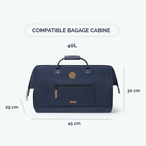 Test CABAIA Duffle Adventurer Chicago 40L : le sac week-end bien foutu mais pas magique