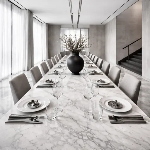 L'art de recevoir version luxe : quand la gastronomie rencontre le design d'intérieur