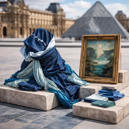 Marine Serre au Louvre : quand l'upcycling transforme la Joconde en pièce de mode