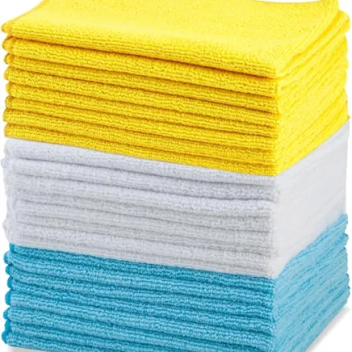 Test Amazon Basics Microfibre (lot de 24) : les chiffons pas chers qu’on maltraite sans regret